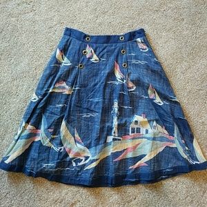 Anthropologie odeille skirt
